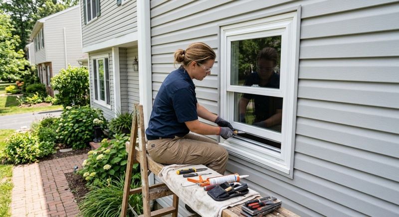 Vinyl Window Service in Des Moines, IA